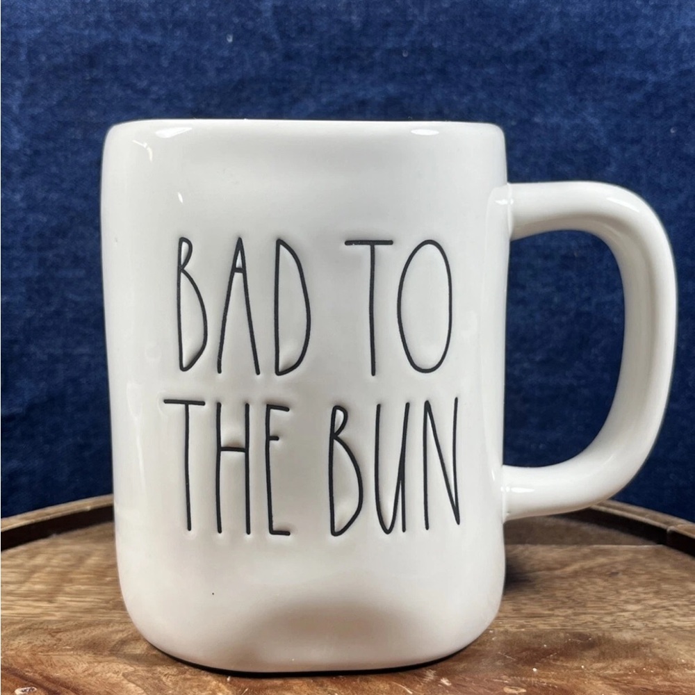 Rae Dunn Artisan Collection 213 Bad To The Bun Mug